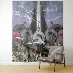 Tapisserie de machine à vapeur