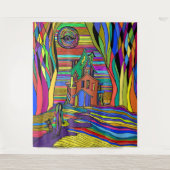 Tapisserie de maison hantée (Devant)