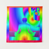 Tapisserie de méditation cosmique (Devant)