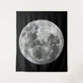 Tapisserie de mur de lune de Supermoon (Devant)