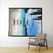 Tapisserie de mur photo personnalisée (En situation (horizontale))