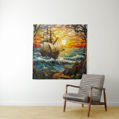 Tapisserie de navire (En situation)