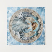 Tapisserie de Noël Angel (Devant (Horizontal))