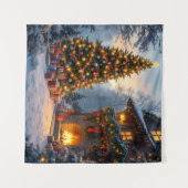 Tapisserie de Noël extérieure (Devant (Horizontal))