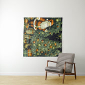 Tapisserie de Noël intemporelle (En situation (horizontale))