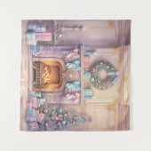 Tapisserie de Noël Pastel (Devant (Horizontal))