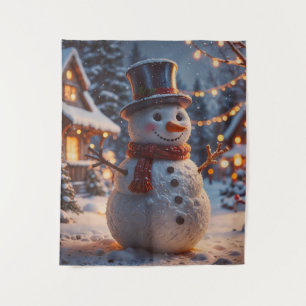 Tapisserie de Noël Snowman
