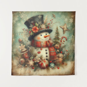 Tapisserie de Noël vintage