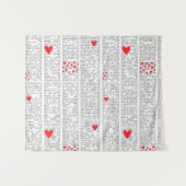 Tapisserie de page de livre Comprendre l'amour (Devant (Horizontal))