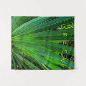 Tapisserie de palmetto de scie verte (Devant (Horizontal))
