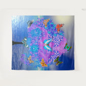Tapisserie de papillon (Devant (Horizontal))