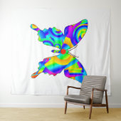 Tapisserie de papillon d'été (En situation (horizontale))