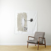 Tapisserie de Peintre Marondée (En situation (horizontale))