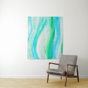 Tapisserie de peinture à l'encre d'alcool étonnant