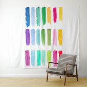 Tapisserie de Peinture Dabs (En situation (horizontale))