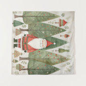 Tapisserie de Père Noël scandinave (Devant (Horizontal))