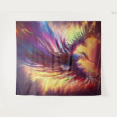 Tapisserie de Phoenix couleur céleste (Devant (Horizontal))