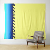 Tapisserie de plage, Tapiz de Playa (En situation (horizontale))