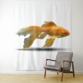 Tapisserie de poisson d'or (En situation)