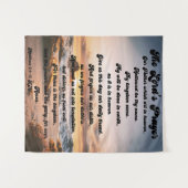 Tapisserie de prière du Seigneur (Devant (Horizontal))