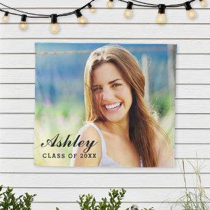 Tapisserie de remise de diplômes photo de diplômé 