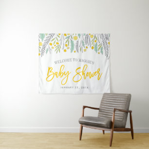 Tapisserie de signe de Baby Shower Neutre Sweet Sp