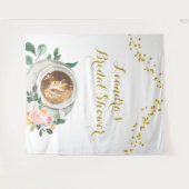 Tapisserie de signe de fête prénuptiale Coffee Lov (Devant (Horizontal))