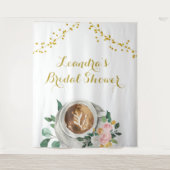 Tapisserie de signe de fête prénuptiale Coffee Lov (Devant)