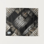 Tapisserie de structure cool en bois (Devant (Horizontal))