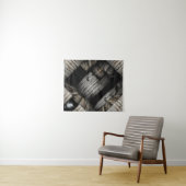 Tapisserie de structure cool en bois (En situation (horizontale))