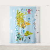 Tapisserie de toile de fond de chambre d'enfant ca (Devant)