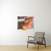 Tapisserie de tulipes (En situation (horizontale))