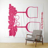 Tapisserie de vin (En situation (horizontale))