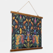 Tapisserie de vol psychédélique Botanique (Angulaire)