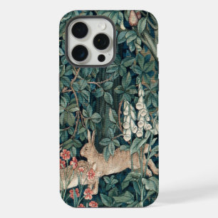 Tapisserie de William Morris avec lapins en forêt
