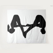 Tapisserie de yoga (Devant (Horizontal))