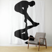 Tapisserie de yoga (En situation)