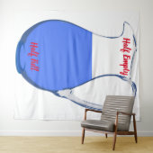 Tapisserie Demi-Plein Demi-Vide (En situation (horizontale))