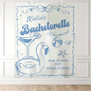 Tapisserie dernier toast plage week-end enterremen