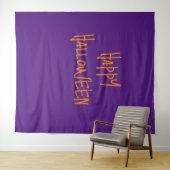 Tapisserie d'Halloween (En situation (horizontale))