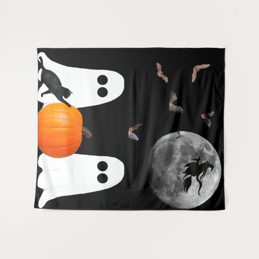 Tapisserie d'Halloween (Devant (Horizontal))