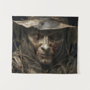Tapisserie d'Halloween Scarecrow
