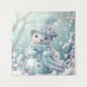 Tapisserie Dreamy Snowman de Noël