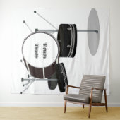 Tapisserie Drum Beats (En situation (horizontale))