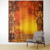 Tapisserie du Arrière - plan photo Halloween (En situation)