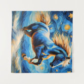 Tapisserie du Cheval Bleu (Devant (Horizontal))