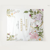 Tapisserie du Mariage Fleur sauvage (Devant (Horizontal))