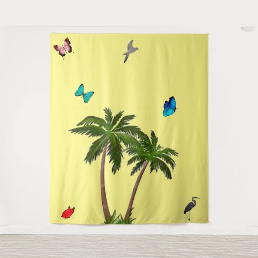 Tapisserie du paradis tropical (Devant)