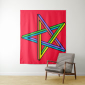 Tapisserie du pentacle magique (En situation)