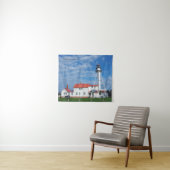 Tapisserie du phare de Whitefish Point (En situation (horizontale))